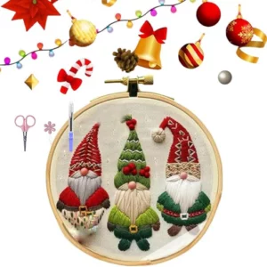 Christmas Embroidery Set