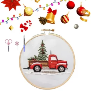 Christmas Embroidery Set