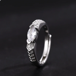 Miniyou Magnetology Moissanite Diamond Ring