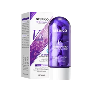 Seurico Instant Brightening Purple Toothpaste Tablets