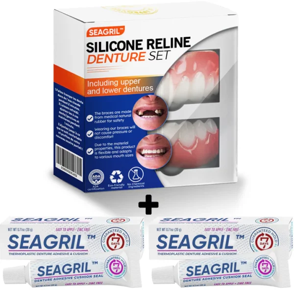 SEAGRIL™ Silicone Reline Denture Set