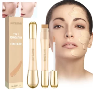 2 in 1 - Foundation + Concealer for Flawless Coverage