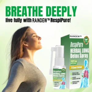 RAINDEW™ RespiPure Herbal Lung Detox Spray