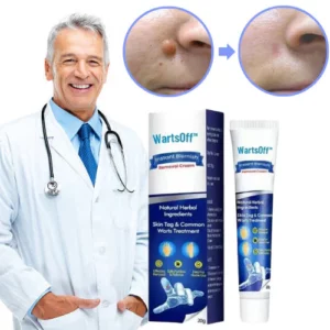 WartsOff PLUS cream for immediate removal of skin impurities (1+1 Free)