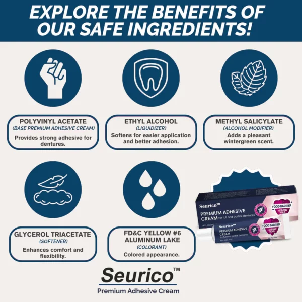 Seurico™ Premium Adhesive Cream