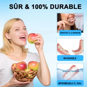 Hermsa™ Denture Set with Silicone Pad