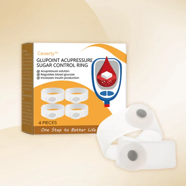 Ceoerty™ GluPoint Acupressure Sugar Control Ring