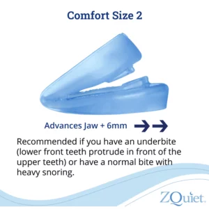 ZQuiet Anti-Snoring Mouthpiece 2-Size Starter Pack