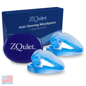 ZQuiet Anti-Snoring Mouthpiece 2-Size Starter Pack