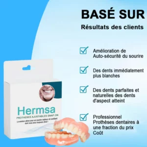 Hermsa™ Denture Set with Silicone Pad