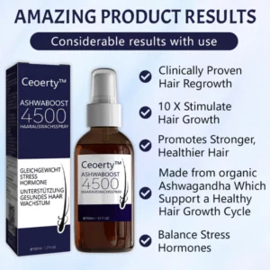 Ceoerty™ Ashwagandha 4500 Hair Growth Spray