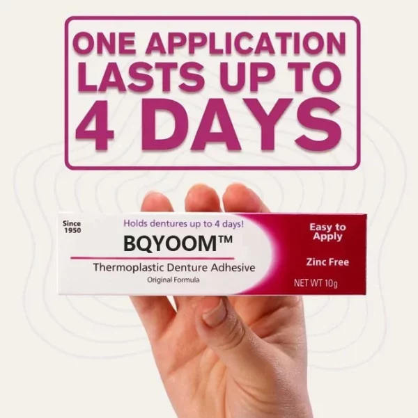 BQYOOM™ Perfect-Bite Soft Thermoplastic Denture Adhesive