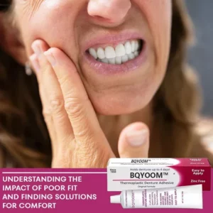 BQYOOM™ Perfect-Bite Soft Thermoplastic Denture Adhesive