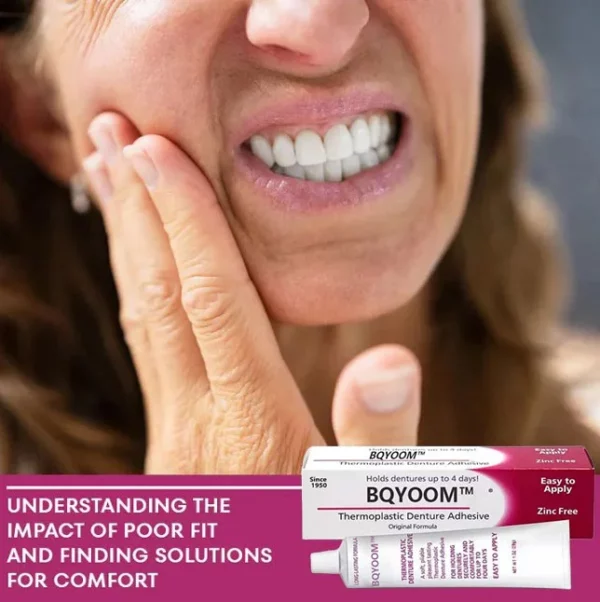 BQYOOM™ Perfect-Bite Soft Thermoplastic Denture Adhesive