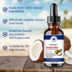 Ceoerty™ Coconut Fresh Oil-Pulling Mouthwash