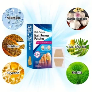 64PCS FUNGUS NAIL REPAIR AND STRENGTHENING PATCHES