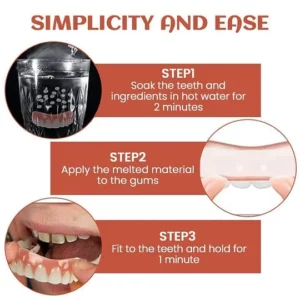 BQYOOM™ Perfect-Bite Soft Denture Silicone Reline Kit