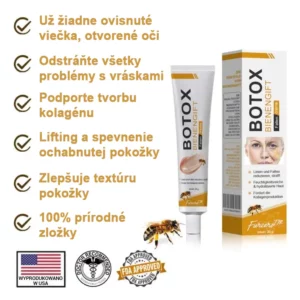 Furzero™ Botox cream to remove wrinkles from bee venom