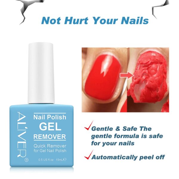 FIVFIVGO™ ALYSSA NATURAL GEL NAIL POLISH REMOVER