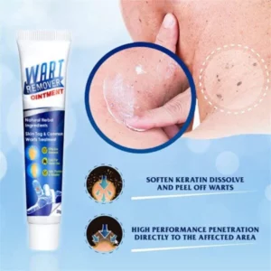 WartsOff PLUS cream for immediate removal of skin impurities (1+1 Free)