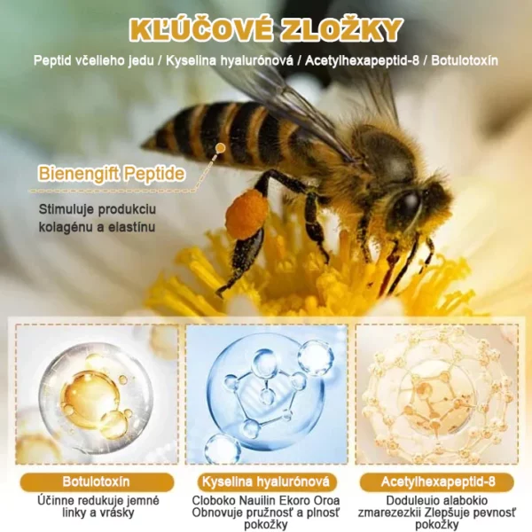 Furzero™ Botox cream to remove wrinkles from bee venom