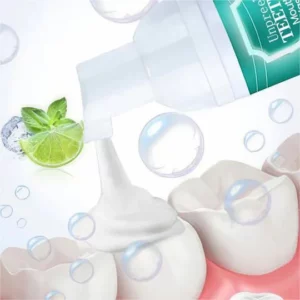 Medical foaming toothpaste Unpree™ - the solution to all oral problems