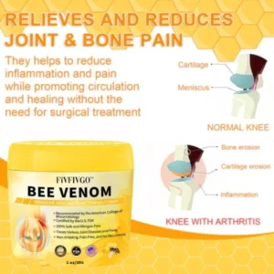 FIVFIVGO™ BEE VENOM ADVANCED JOINT AND BONE THERAPY CREAM