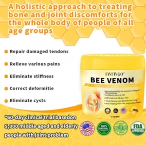 FIVFIVGO™ BEE VENOM ADVANCED JOINT AND BONE THERAPY CREAM