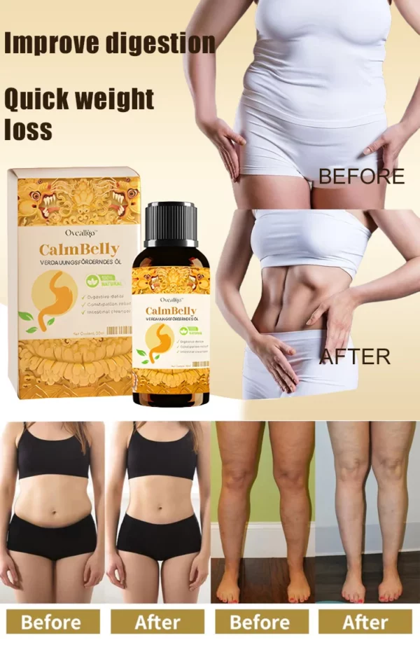 Slimming Massage Soothing Digestive Oil