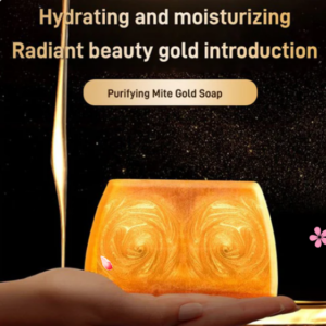 Deep Cleansing Moisturizing Golden Perfume Soap