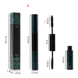 2-In-1 Waterproof Long Lasting Black Mascara