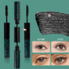 2-In-1 Waterproof Long Lasting Black Mascara