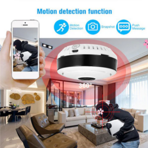 360-Degree Wireless Indoor Panoramic Camera