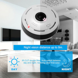 360-Degree Wireless Indoor Panoramic Camera