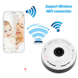 360-Degree Wireless Indoor Panoramic Camera