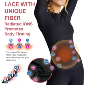 FiberFit™ Hourglass Sculpting Self Heating Long Sleeve