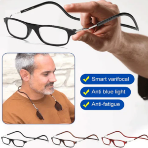 Anti-Lost Anti-Blue Light Magnetic Neck Hanging Reading Glasses