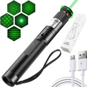 Rechargeable waterproof laser pointer