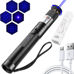 Rechargeable waterproof laser pointer