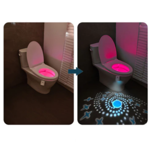 Waterproof LED Rechargeable Toilet Smart Night Light