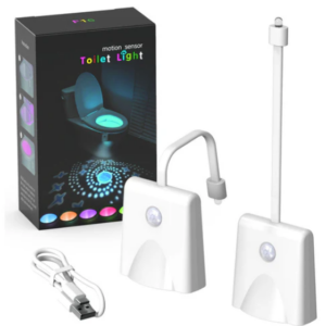 Waterproof LED Rechargeable Toilet Smart Night Light