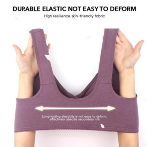 Design for Senior Front Closure Cotton Bra