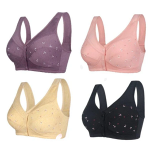 Design for Senior Front Closure Cotton Bra