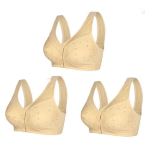 Design for Senior Front Closure Cotton Bra