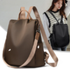 Retro Versatile Large Capacity Crossbody Backpack