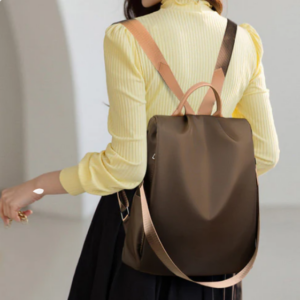 Retro Versatile Large Capacity Crossbody Backpack