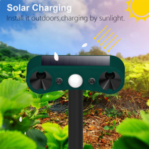 Solar Motion Sensor Outdoor Alarms for Repelling