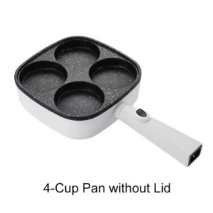 Multifunctional 4-Cup Non-Stick Electronic Frying Pan