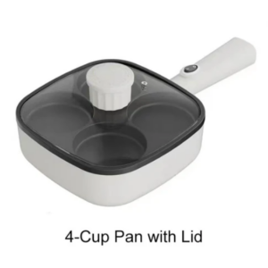 Multifunctional 4-Cup Non-Stick Electronic Frying Pan