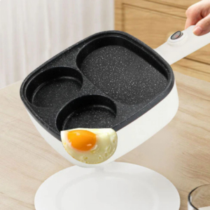 Multifunctional 4-Cup Non-Stick Electronic Frying Pan